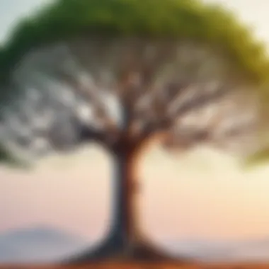 Understanding Tree Structures Visual depiction of a tree data structure with nodes.