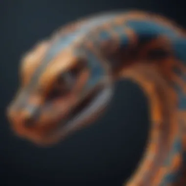 Abstract Python Code Illustration Abstract Python Code