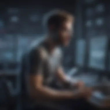 Evolutionary Leap: Novice to Proficient with CodeCrafters Dynamic illustration showcasing the transformation of a novice coder into a proficient developer with CodeCrafters