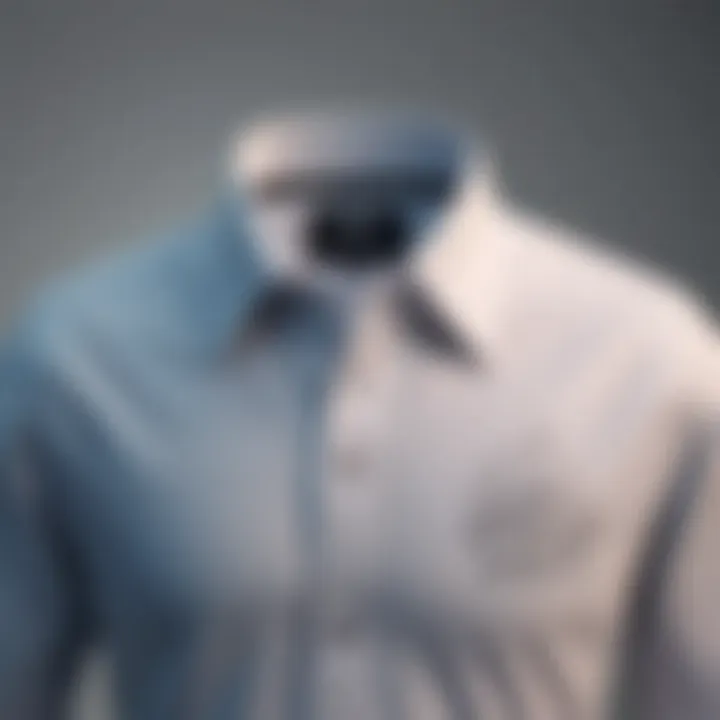 Modern gentleman styling branded shirt