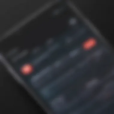 Downloading Music Progress Mobile phone with music downloading progress bar