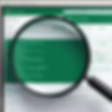 Analyzing Locked Digital Files A magnifying glass examining a digital file.