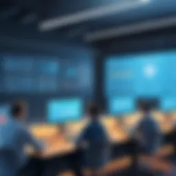 A digital classroom showcasing online programming courses