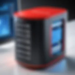 Illustration of Oracle Database in a corporate environment