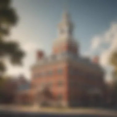 Historic Independence Hall in Pennsylvania