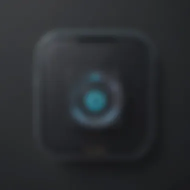 Podcast App Icon on Android Device Podcast app icon on Android device