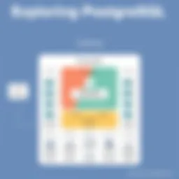 PostgreSQL architecture diagram showcasing its unique features