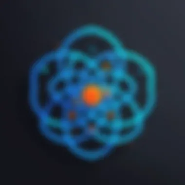 Understanding React's Core Components React library logo