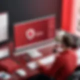 Visual representation of Ruby on Rails setup