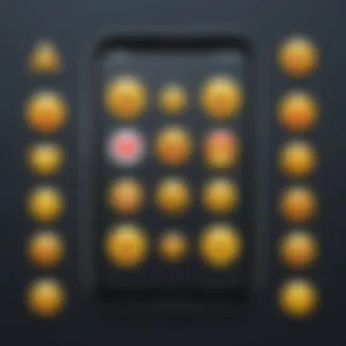 Effortless Emoji Customization on Android Illustration of seamless emoji integration process on Android