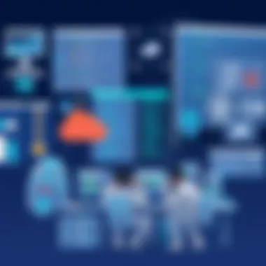 Collaboration in Cloud-Based Machine Learning Data scientists collaborating on cloud-based machine learning projects