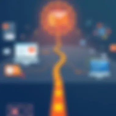 A representation of the journey from novice to expert in machine learning.