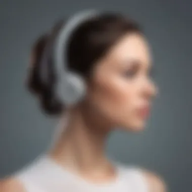 Elegance in Technology Sleek and stylish Bluetooth headset