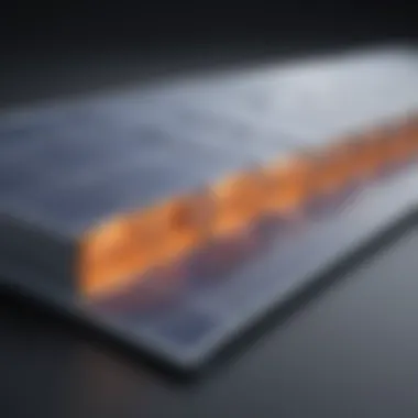 Architectural Energy Innovation Solar panels integrated into a sleek architectural design