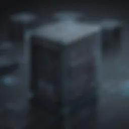 Illustration depicting sophisticated data storage system