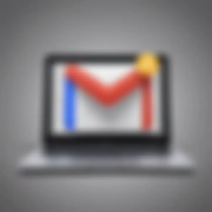 Illustration of a successful Gmail name update