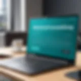Android emulator interface showcasing website testing environment