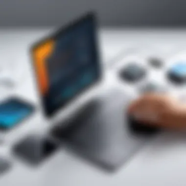 Cutting-Edge Technology Sleek and modern electronic gadgets
