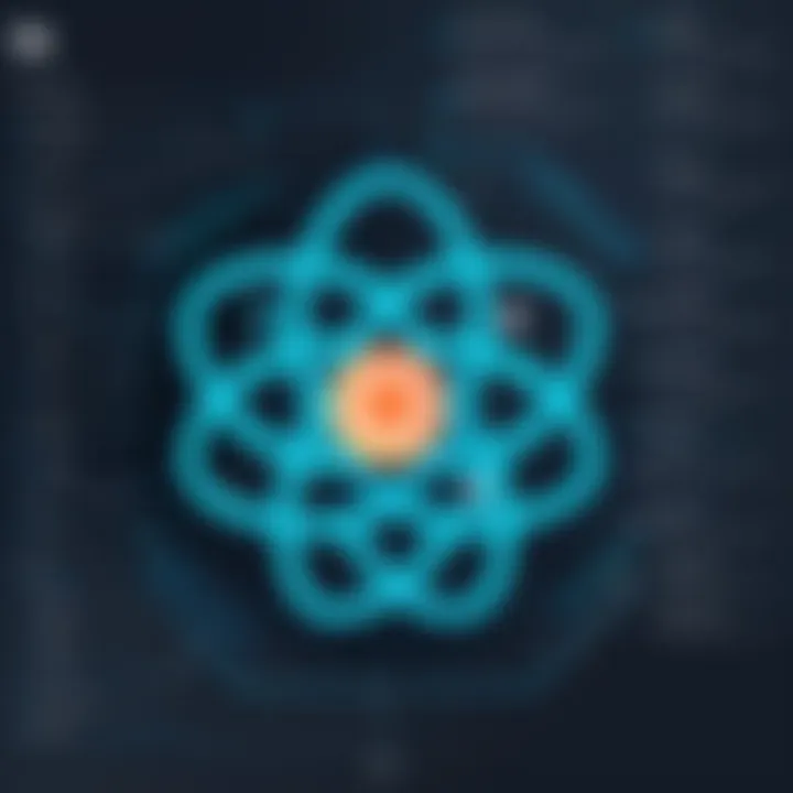 Illustration of props usage in React