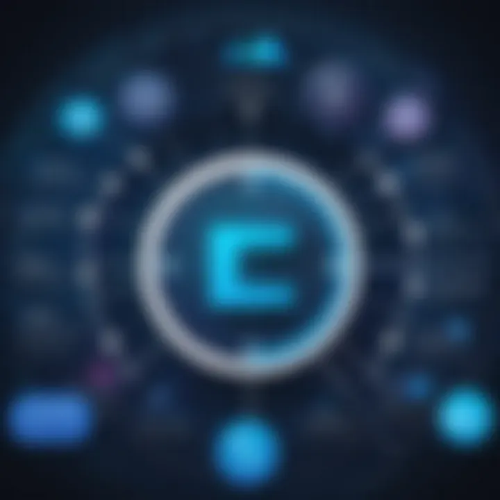 Illustration showcasing C programming concepts