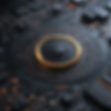 Digital Harmony Abstract technology music concept