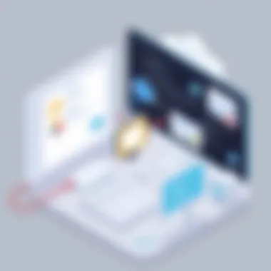 Visualization of client-side functionalities and user interactions