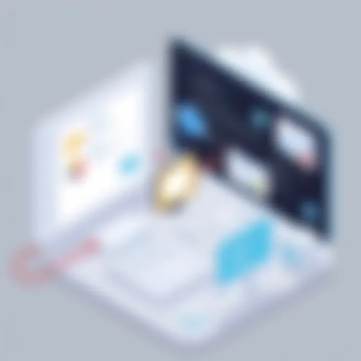 Visualization of client-side functionalities and user interactions