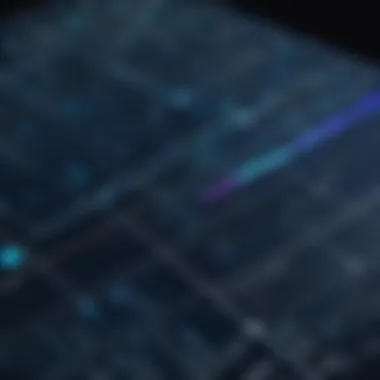 Scatter plot showcasing no correlation