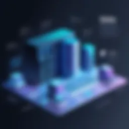 Visual representation of a data warehouse architecture