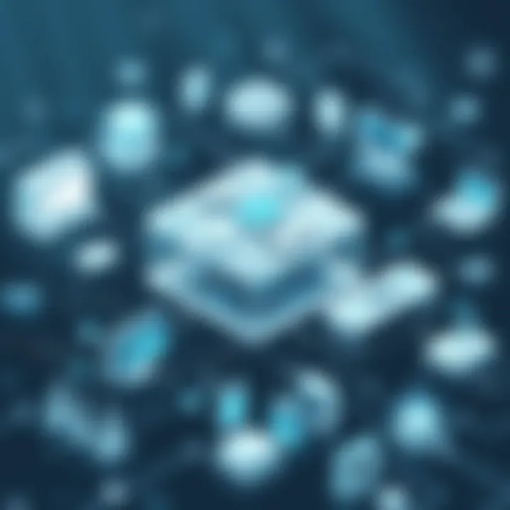 Architectural diagram of deep learning frameworks