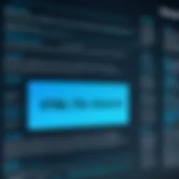 An illustrative representation of HTML file structure