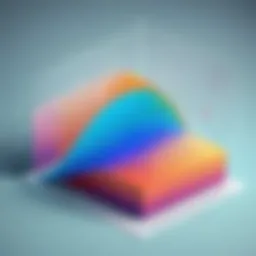 Graphical representation of linear polynomials showcasing slope and intercept