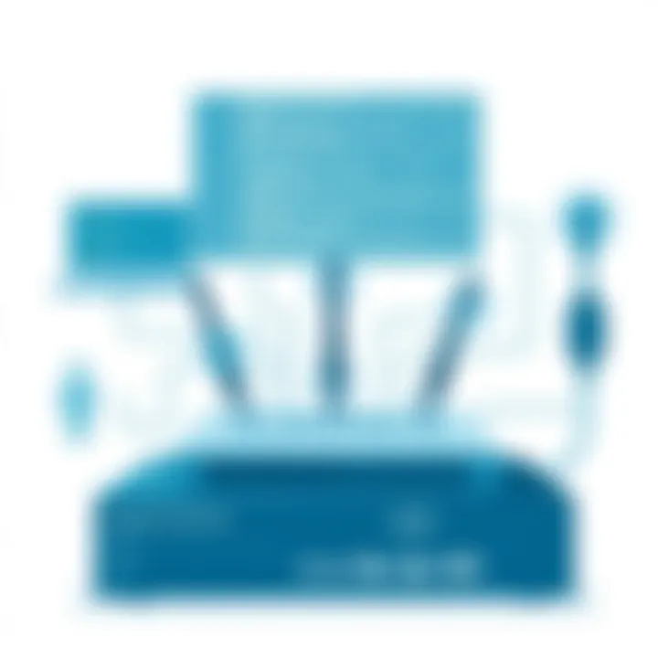 Establishing Connections: The Role of Modem Routers in Networking Visual representation of internet connectivity