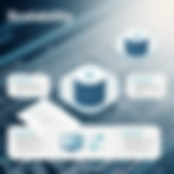 Scalability in NoSQL Databases Diagram showing scalability features of NoSQL databases