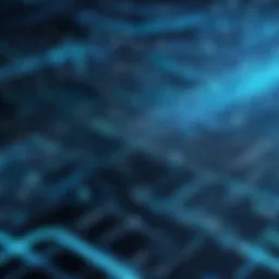 Visualization of data stream in technology sector