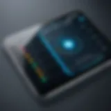 Illustration of screen rotation behavior on an Android device.