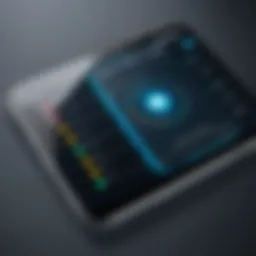 Illustration of screen rotation behavior on an Android device.