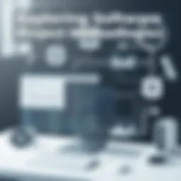 Visual representation of software project methodologies