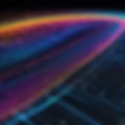 Mathematical representation of the backpropagation algorithm showing the flow of gradients
