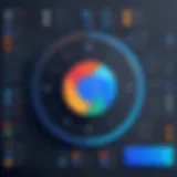 An illustration of a web browser interface showcasing various features and functionalities.