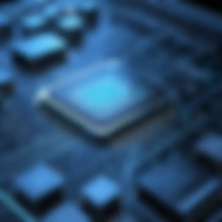 Conceptual illustration of virtual memory mapping in a computer system