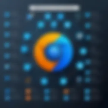 Web Browser Security Features Overview Infographic detailing security features in modern web browsers