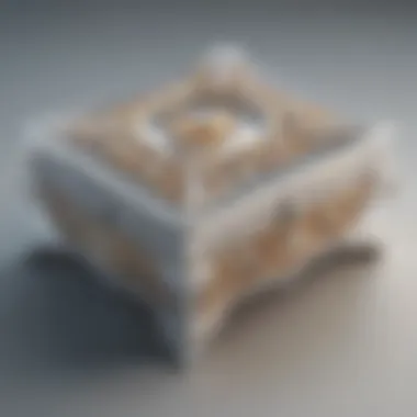 Exquisite Jewelry Box Elegant jewelry box with intricate design