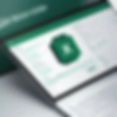 Data Encryption in Excel Illustration depicting encryption process in Excel
