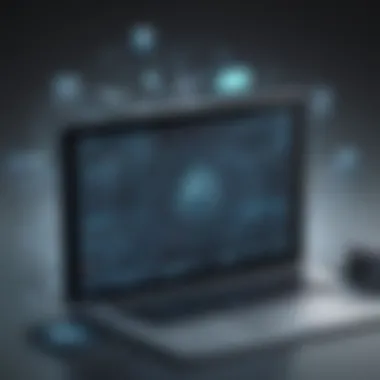 Digital Surveillance Concept Digital surveillance concept