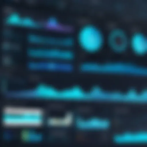 A dynamic dashboard showcasing data analytics