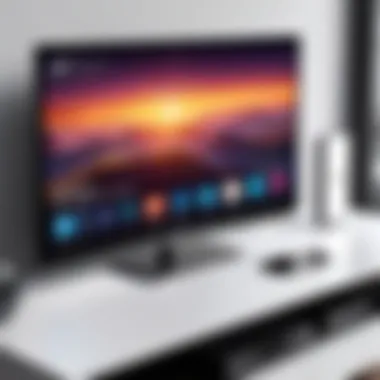 Wireless connection for phone to TV display