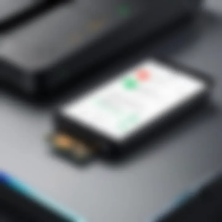 Canon printer connected wirelessly to a smartphone for efficient printing