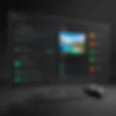 Settings panel for Xbox Game Bar features